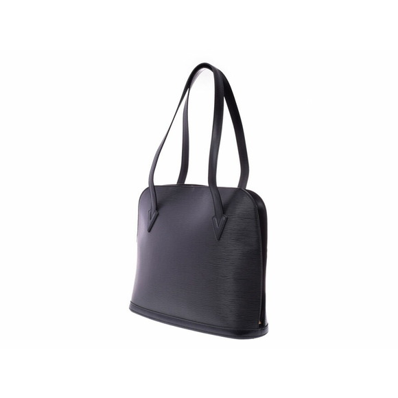 Louis Vuitton Handbags - Louis Vuitton Leather Lussack Shoulder Epi Bag Black